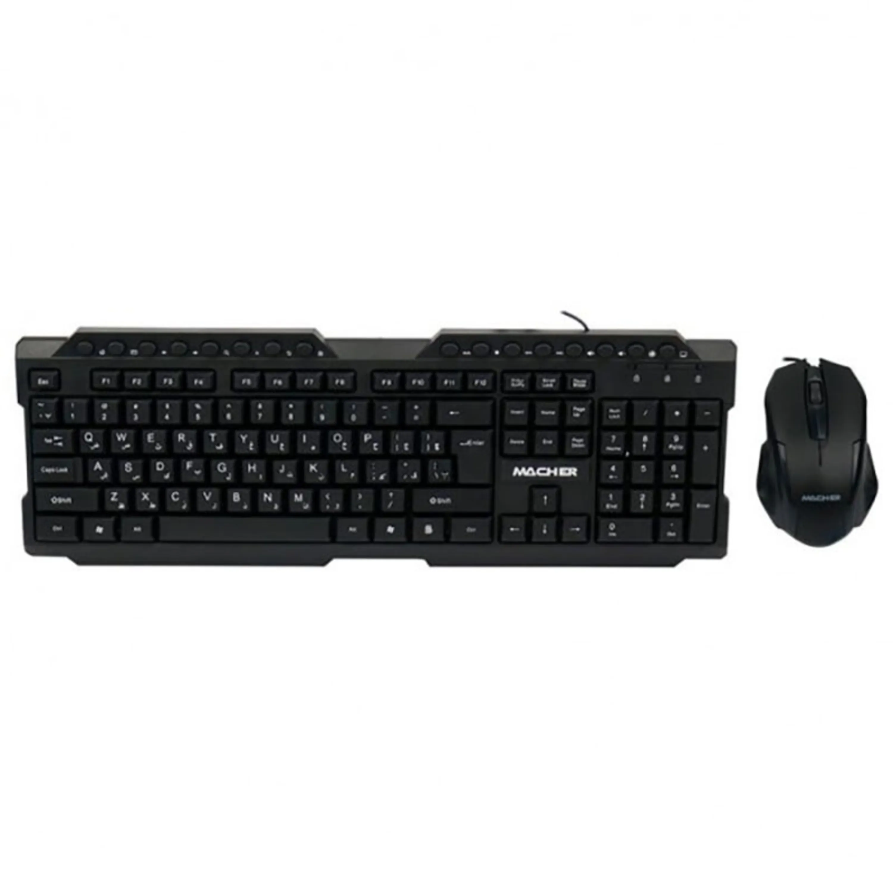 کیبورد و ماوس مچر Macher MR-350|شناسه کالاKT-0010137 کیبورد و ماوس مچر Macher MR-350|شناسه کالاKT-0010137